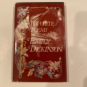 “Favorite Poems of Emily Dickinson,” hardcover with dust jacket